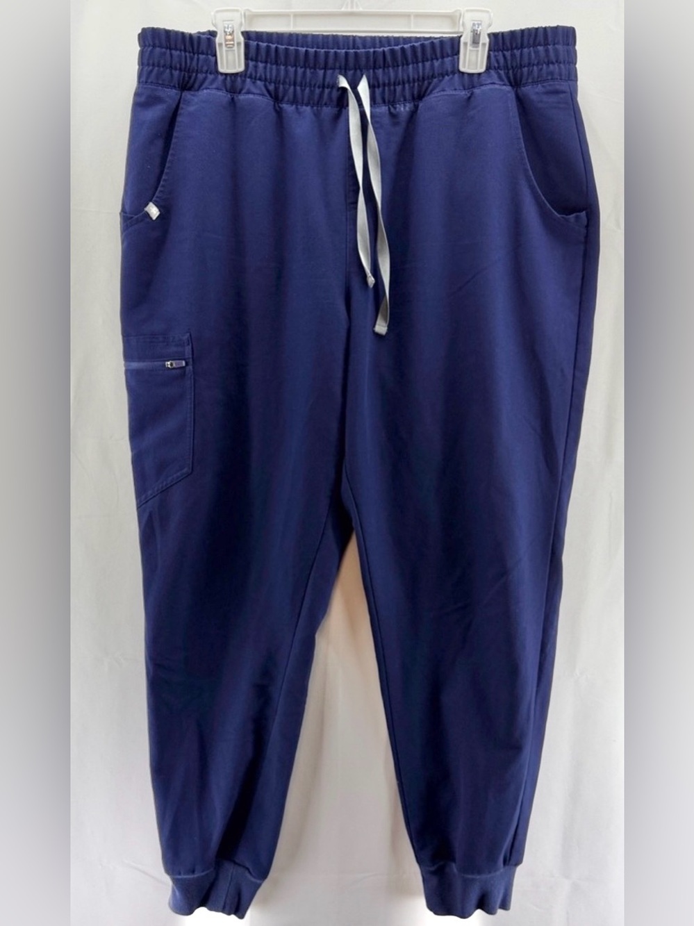 Figs Navy Zamora High Waisted Scrub Jogger Pants Size XL